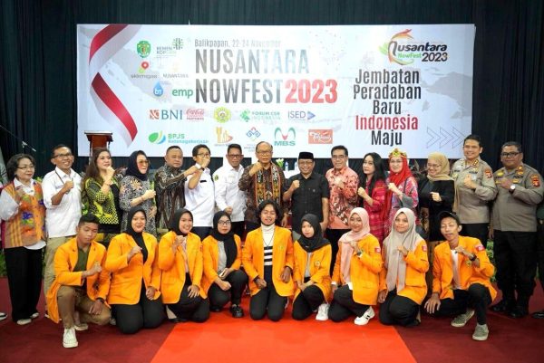 Dialog Kebangsaan dengan tema Dukungan Pemerintah dalam Pemberdayaan UMKM untuk Memperkuat Kesejahteraan Masyarakat, di Kota Balikpapan, Kalimantan timur, Rabu (2211)