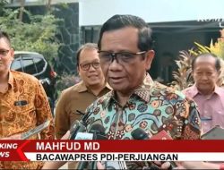Mahfud MD Sebut Anwar Usman Mundur dari MK Itu Urusan Moral Dia, Bukan Urusan Saya