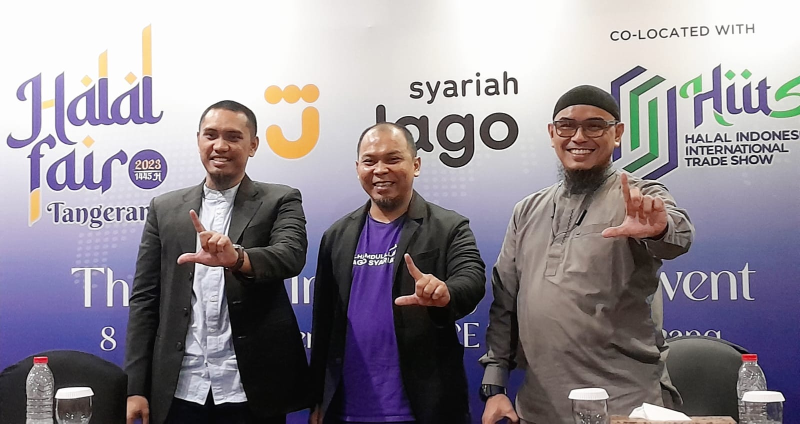 Halal Indonesia Internasional Trades Show (HIITS) ajang pameran produk halal kolaborasi Wahyu Promo Citra dengan Bank Jago Syariah kembali digelar di Hall 3-3A, ICE BSD