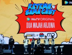 Para Pemain WeTV Original Dua Wajah Arjuna Sapa Penggemar di Indonesia Comic Con x DG Con 2023