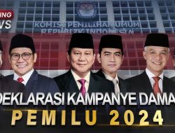 Tiga Capres Cawapres Deklarasikan Pemilu Damai 2024, Kampanye Pemilu Tanpa Hoaks dan Politik Uang