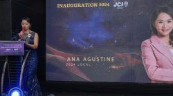 Ana Agustine terpilih 2024 Local President JCI Femme saat acara Celestial Gala Dinner & Inauguration JCI Nusantara dan JCI Femme, Sabtu, 02 Desember 2023 di Jakarta
