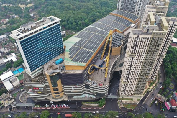 Trans Shopping Mall Group dan Xurya meresmikan Pembangkit Listrik Tenaga Surya (PLTS) kedua di Trans Studio Mall Cibubur pada Senin 4 Desember 2023