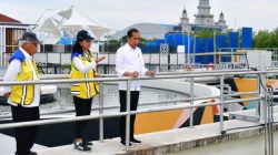 Jokowi Resmikan Pengelolaan Air Limbah Domestik Terpusat Losari