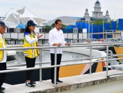 Jokowi Resmikan Pengelolaan Air Limbah Domestik Terpusat Losari