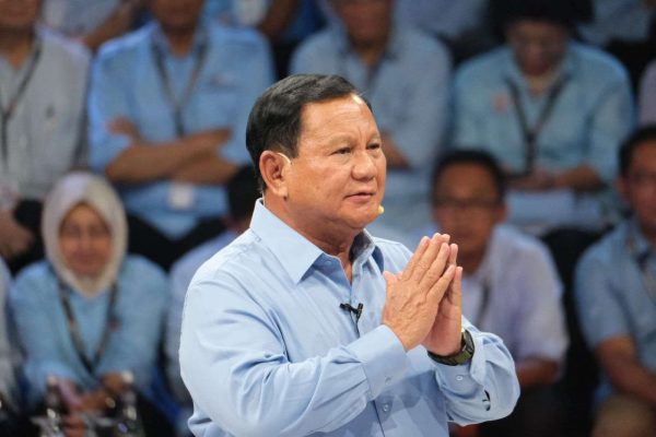 Menteri Pertahanan Republik Indonesia Prabowo Subianto
