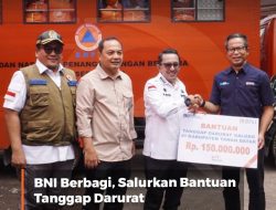 BNI Kembali Salurkan Bantuan Korban Bencana Alam Sumbar