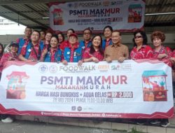 PSMTI Lanjutkan Program Makanan Murah di Mega Bekasi Hypermall