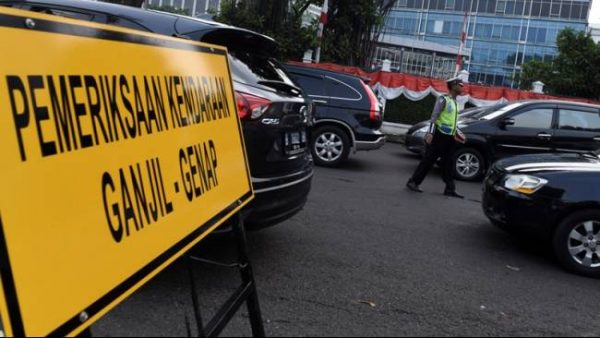 lustrasi. Penerapan kebijakan sistem ganjil genap di Jakarta masih belum diberlakukan pada hari ini, Selasa (18/6/2024), karena ada cuti bersama. (Sumber: NTMC Polri)