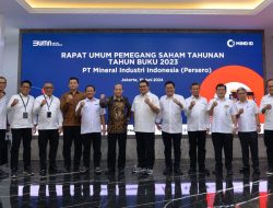 MIND ID Bukukan Laba Bersih Rp 27,5 Triliun di Tahun 2023