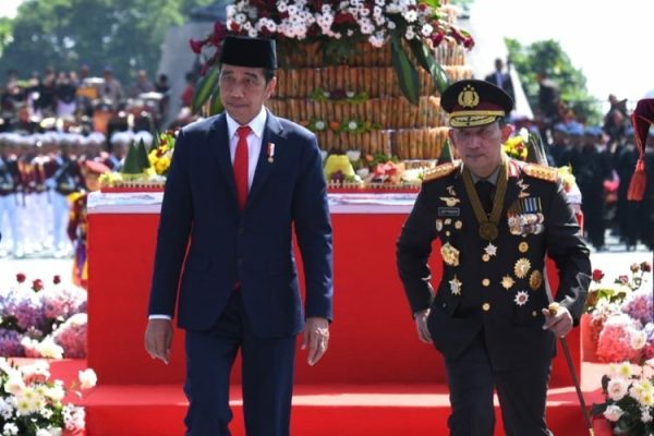 Jokowi congratulates Bhayangkara Polri on 78th birthday