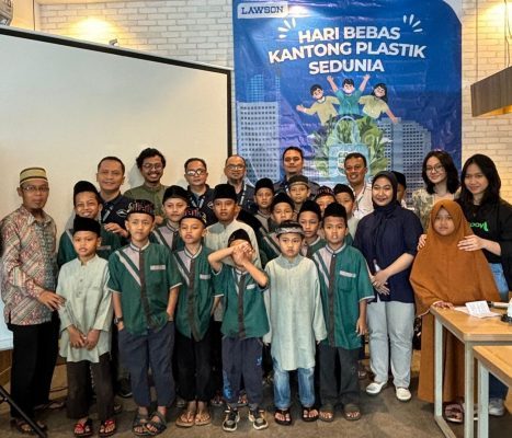 Lawson Indonesia dan Plasticpay Peringati Hari Bebas Kantong Plastik Sedunia Bersama Pelajar SD