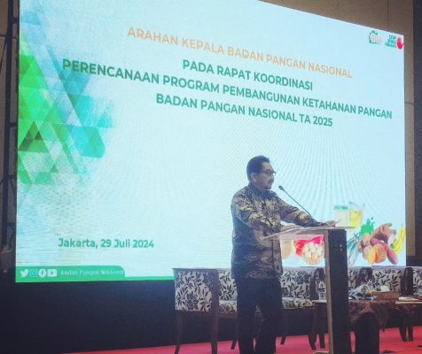 Plt Sekretaris Utama NFA, Sarwo Edhy
