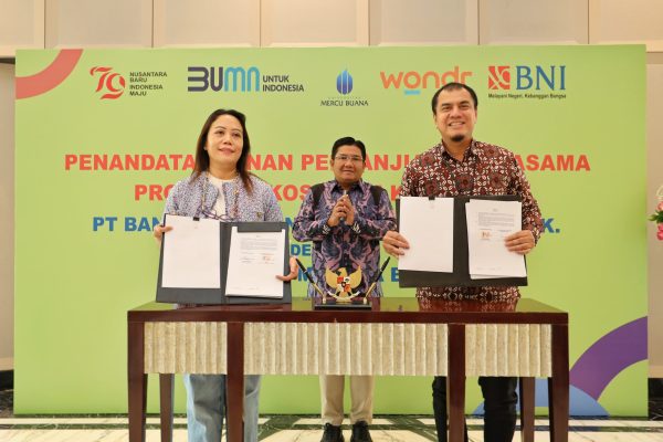 BNI dan Universitas Mercubuana Teken Kerja Sama Tingkatkan Ekosistem Keuangan Kampus