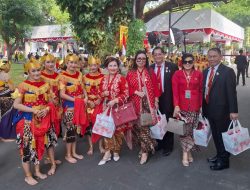 PSMTI Mengikuti Upacara HUT ke-79 RI di Istana Merdeka Jakarta