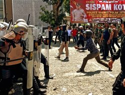 Jelang Pilkada, Polres Brebes Gelar Simulasi SISPAMKOTA