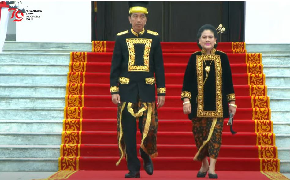Upacara Peringatan Detik-Detik Proklamasi, 17 Agustus 2024 (Sumber Tangkapan Layar Sekretariat Presiden)