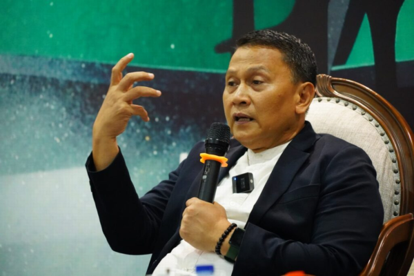 Ketua DPP PKS Mardani Ali Sera di gedung DPR, Jakarta (courtesy PKS.id)