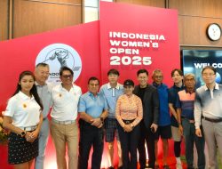 Indonesia Women’s Open 2025: Kukuhkan Erham Tandjung dan Shin Tae Yong jadi Golf Ambassador Indonesia