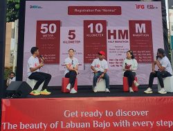 IFG Akan Gelar Lari Marathon di Labuan Bajo Sebagai Event Marathon Terindah dan Menantang