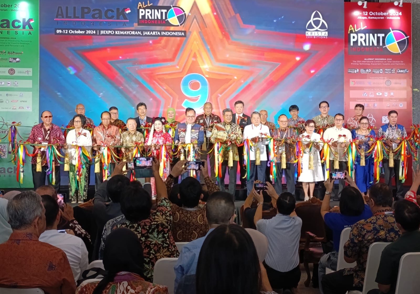 Pameran AllPack dan AllPrint Indonesia 2024 Resmi Dibuka