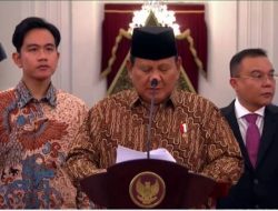 Ini Susunan Wakil Menteri Kabinet Merah Putih Periode 2024-2029