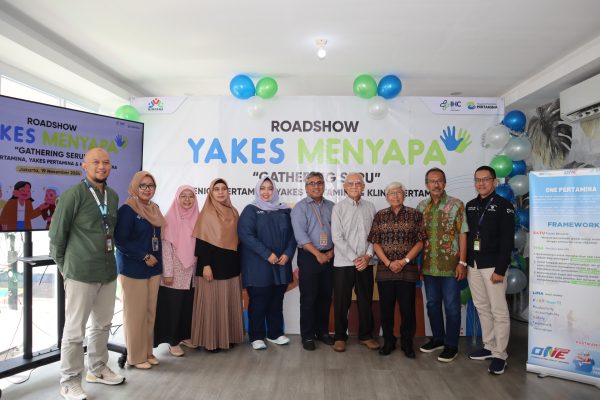 Klinik Pertamina IHC didaulat menjadi tuan rumah acara Roadshow YAKES Menyapa, acara yang diberi nama “Gathering Seru” yang dihadiri oleh para Senior Pertamina, Direktur dan Perwira Klinik Pertamina IHC, Direktur YAKES Pertamina beserta tim, Ketua PWP Pertamedika IHC.