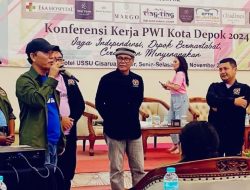 PWI Depok Gelar Konferensi Kerja 2024, Tekad Tingkatkan Kinerja di 2025