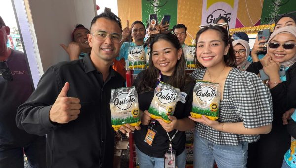 Utusan Khusus Presiden Bidang Kepemudaan dan Pekerja Seni, Raffi Ahmad hadir di Batulicin Festival (Batfest) pada Sabtu (28/12/2024).
