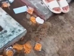 Viral! Video Ibu Kantin Buang Jajanan Siswa MTs di Brebes