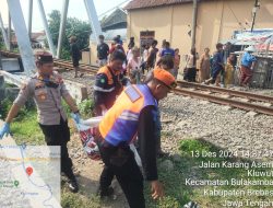 Kecelakaan Maut di Brebes: Nenek 68 Tahun Tewas Tertabrak Kereta Api