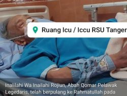 Besok, Nurul Qomar Dimakamkan di TPU Carang Pulang