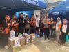 Pemuda Pancasila dan Srikandi Sawah Besar Salurkan Bantuan