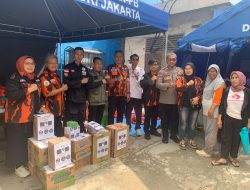 Pemuda Pancasila dan Srikandi Sawah Besar Salurkan Bantuan