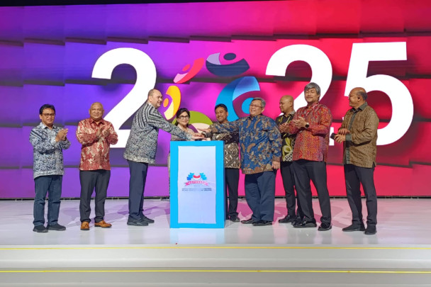 Asosiasi Perusahaan Pameran Indonesia (ASPERAPI) menggelar musyawarah nasional XII selama dua hari yang dimulai pada 21 hingga 22 Februari 2025 di JIExpo Kemayoran. (Foto/Fadli Beritakota.id)