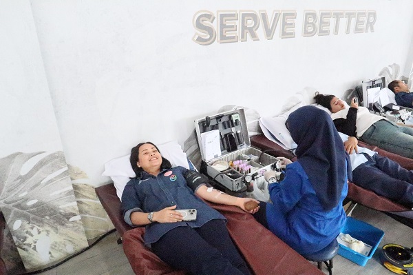 Klinik Pertamina IHC Gelar Donor Darah dan Health Talk dalam Rangka Bulan K3 Nasional 2025