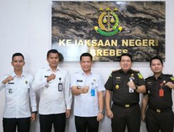 Perkuat Sinergitas, Kalapas Brebes Kunjungi Kejaksaan Negeri Brebes
