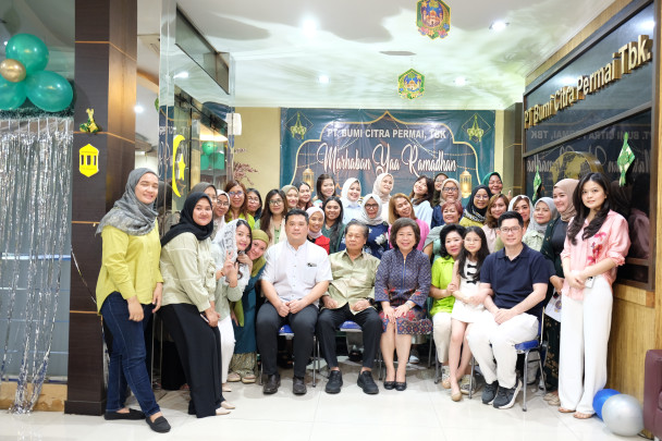 PT Bumi Citra Permai Tbk (BCIP) menggelar acara buka puasa bersama antara karyawan dan manajemen perusahaan, Rabu (19/3/2025) (Foto/Ery Beritakota.id)