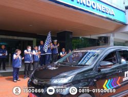 Kakorlantas Polri Melepas Tim Ekspedisi Mudik RRI 2025