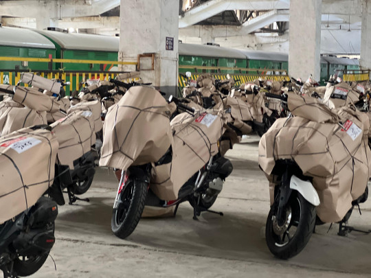 Kirim Sepeda Motor dengan KAI Logistik dengan Perlindungan Asuransi (Foto/KAI Logistik)