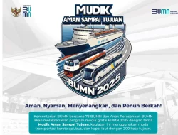 78 Perusahaan BUMN Gelar Mudik Gratis 2025, Targetkan 100 Ribu Pemudik
