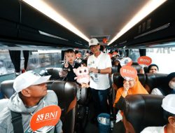 Gelar Mudik Gratis, BNI Sukseskan Lepas 121 Bus Menuju Purwokerto hingga Padang