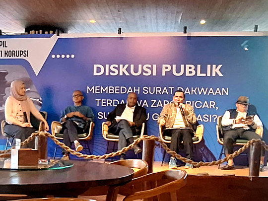 Dialog publik membedah surat dakwaan terhadap Zarof Ricar yang digelar di Jakarta, Selasa (25/3/2025). (Foto/Humas)