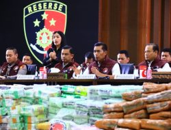 Bareskrim Polri Ungkap 6.681 Kasus Narkoba, 9.586 Tersangka Ditangkap