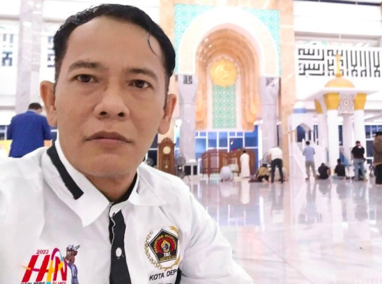 Ketua PWI Depok Rusdy Nurdiansyah