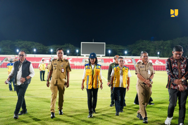Wamen PU Tinjau Operasional Stadion Gelora Bumi Kartini di Jepara