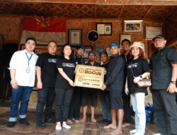 Dukung Pariwisata, Germany Brilliant Bangun 5 Saung Kamar Mandi di Baduy