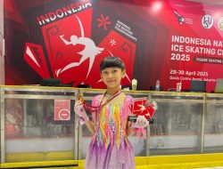 Talitha Fadniza Juara Nasional Ice Skating Cilik
