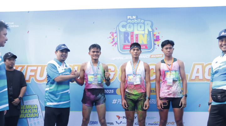 PLN Mobile Run 2025 di Palembang (Beritakota.id)