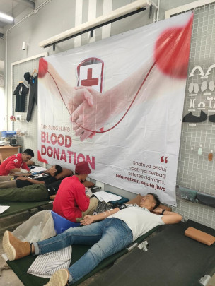 PT Tah Sung Hung Brebes Kembali Gelar Donor Darah
